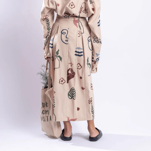 Lea Printed Skirt