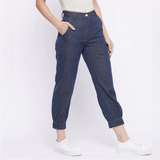 UPCYCLED TUCKED PANTS