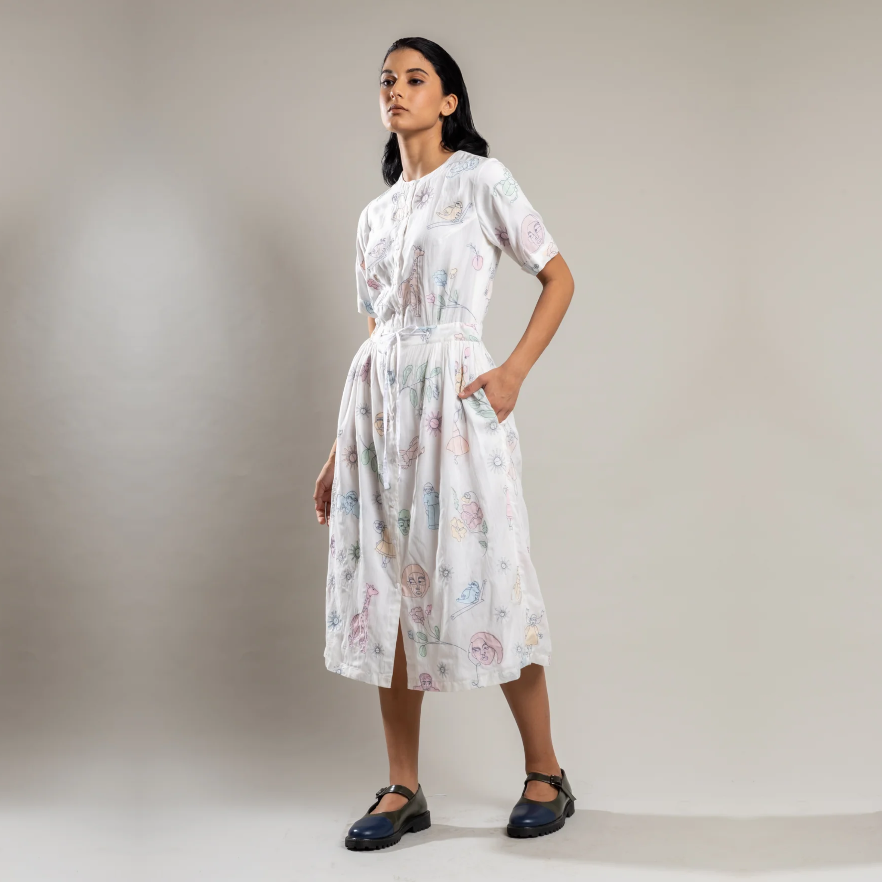 Cloudwalker Trench Dress