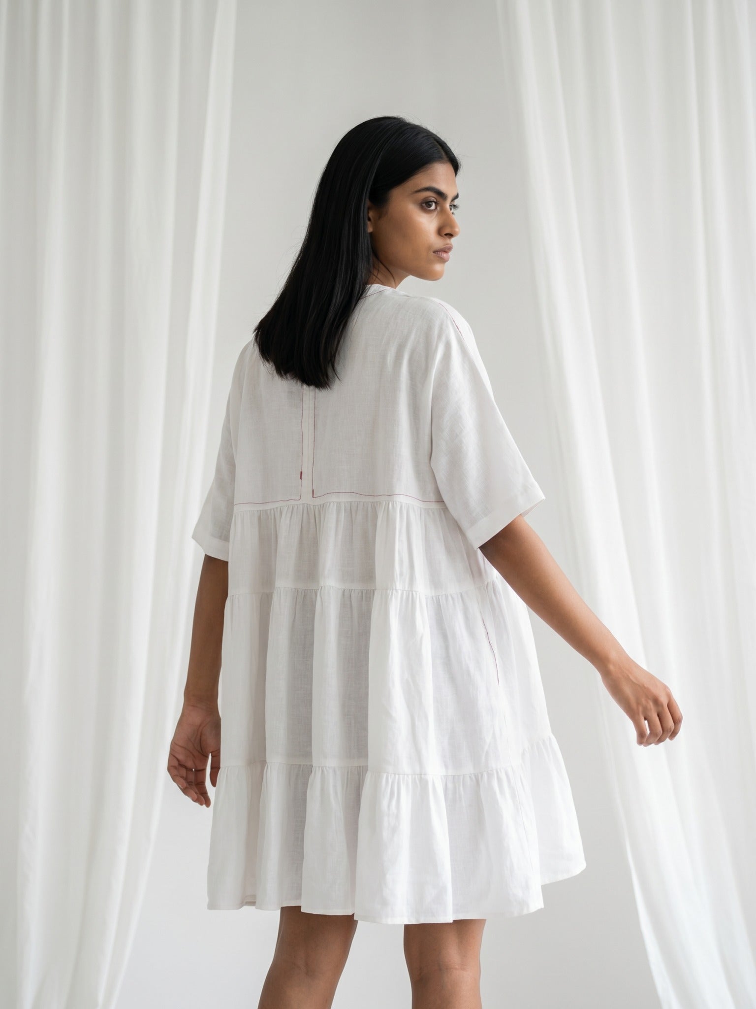 ARLENE WHITE DRESS