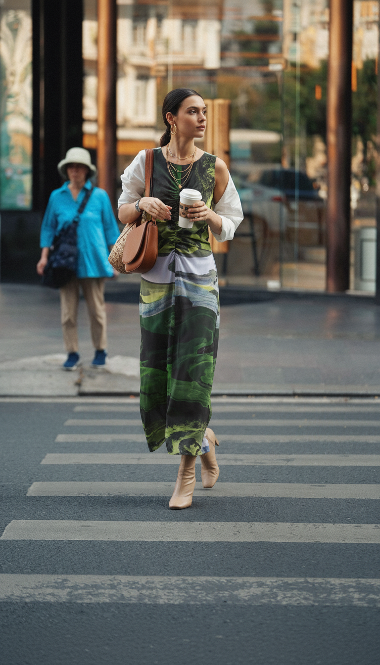 Sarah Printed Dress