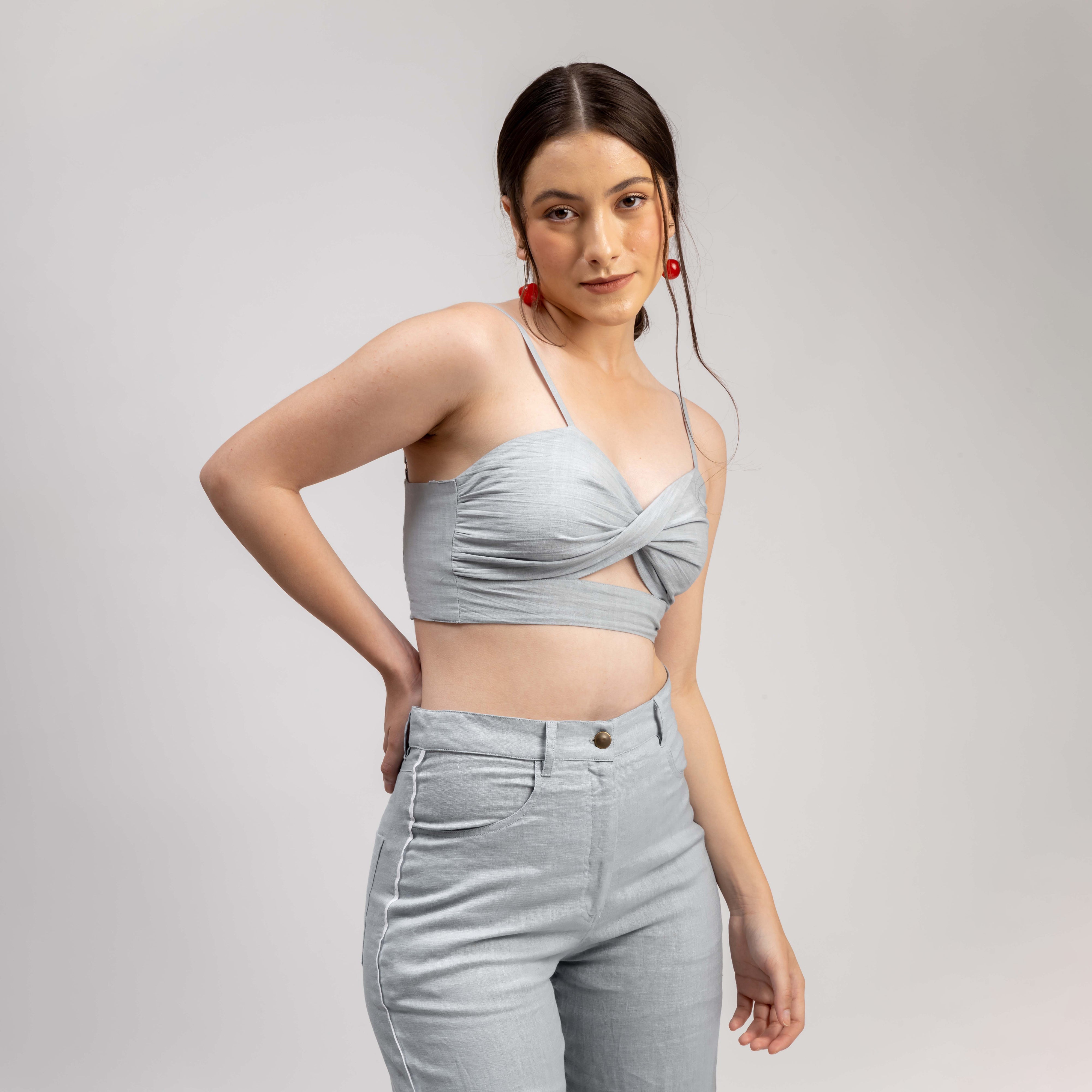 May Blue Bralette