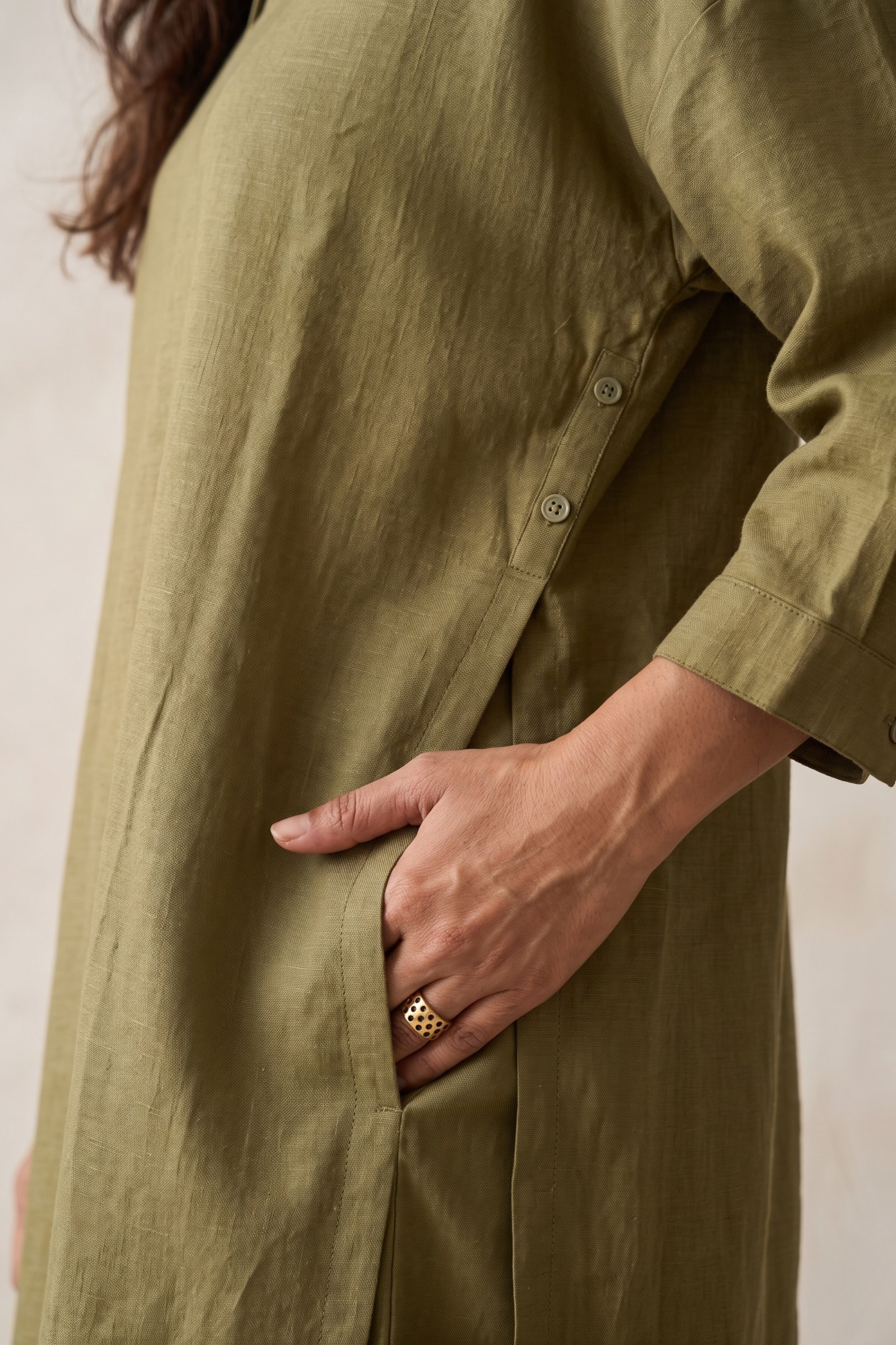 BLAKE OLIVE TUNIC