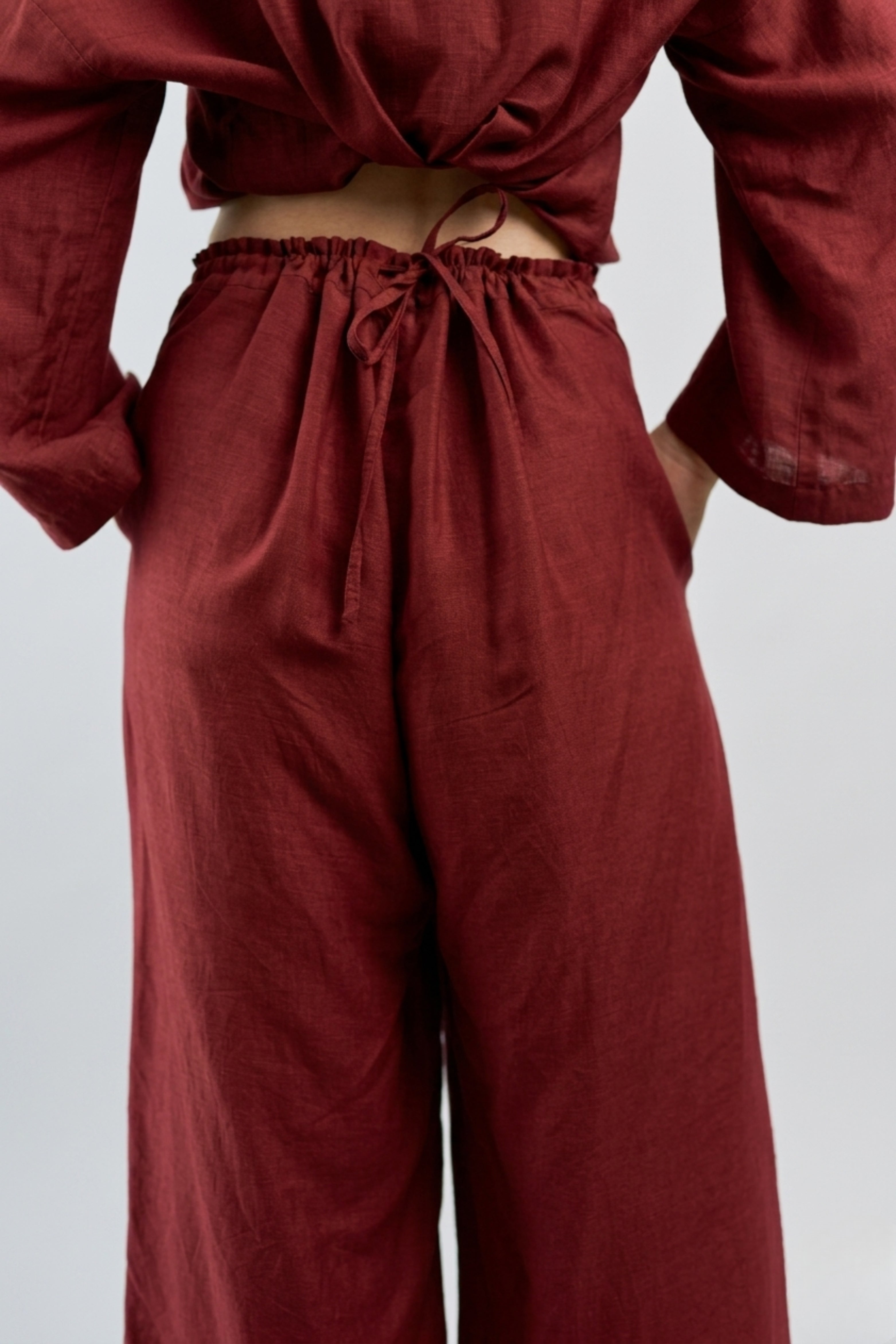 SAVANNA MAROON SET