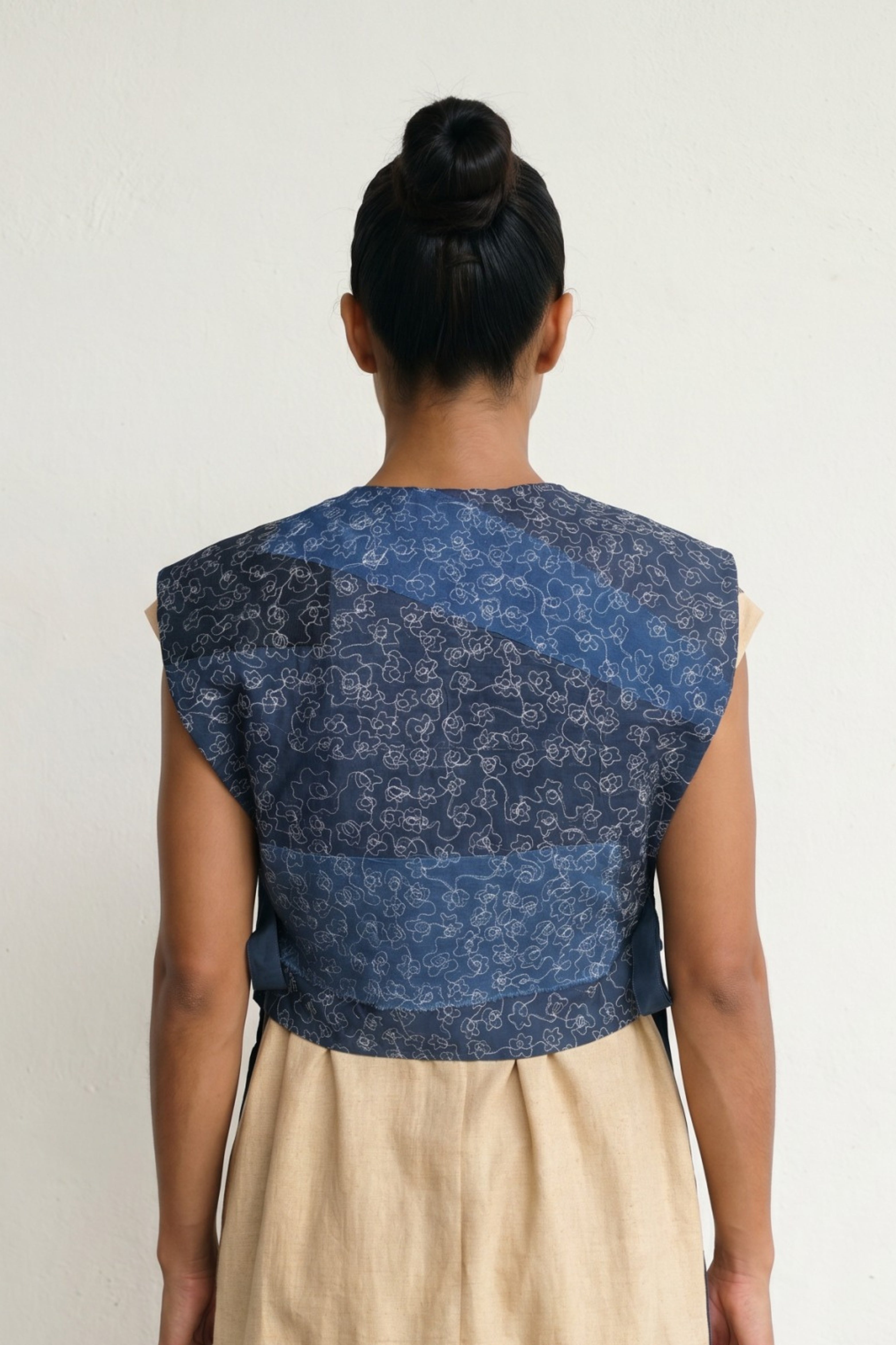 ECLIPSE LITTLE FLOWER TOP BLUE