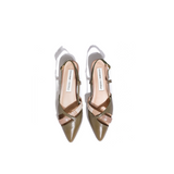SARAH POINTED TOE OLIVE