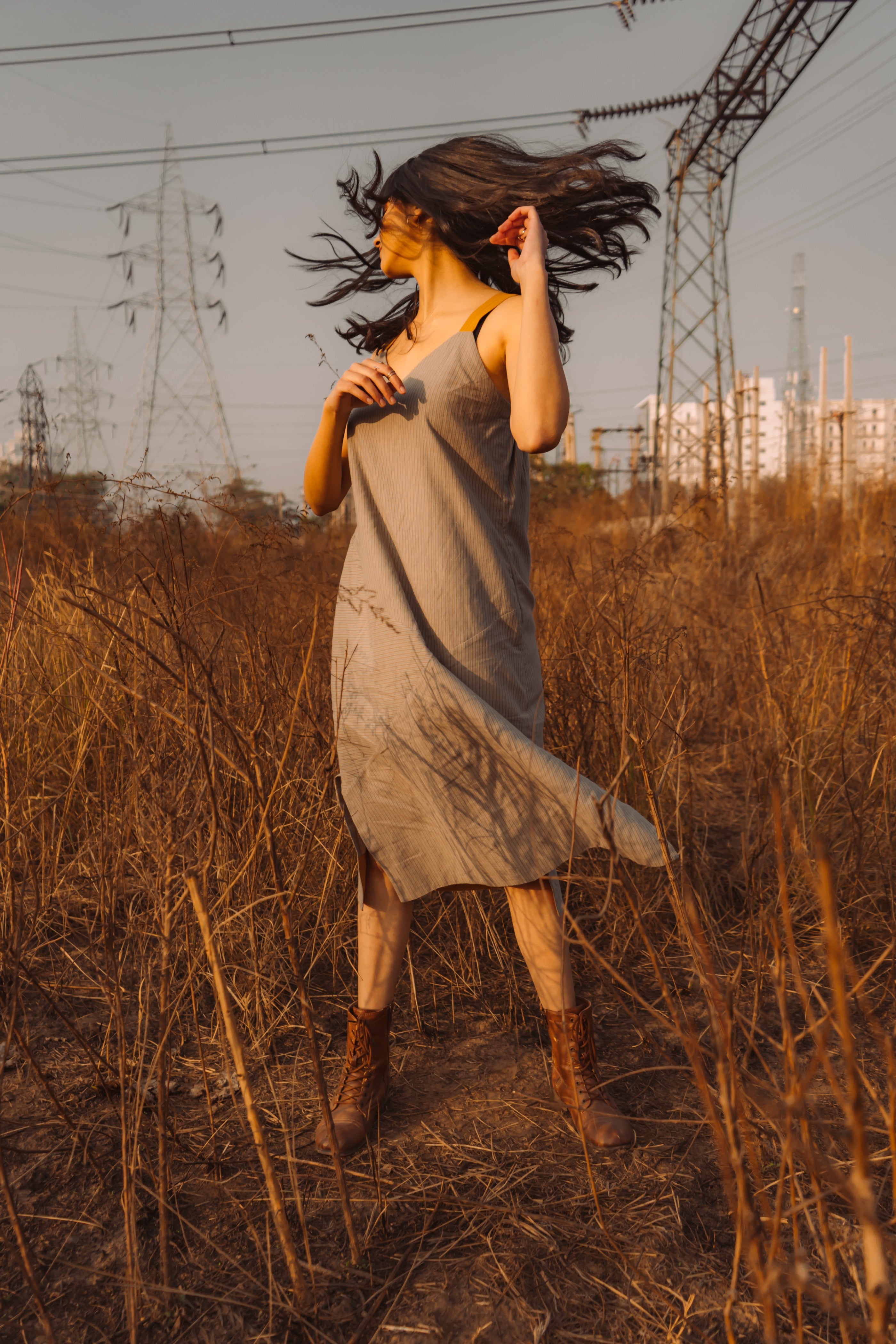 Moore Stripe Dress