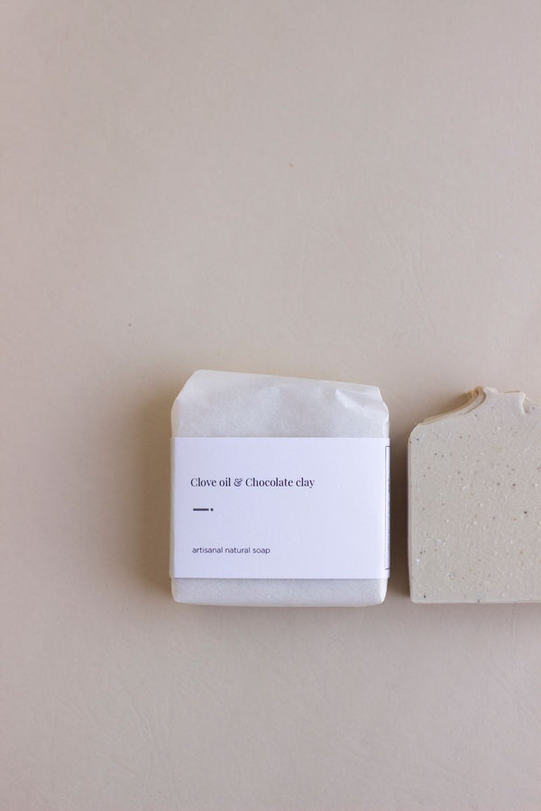 Clove oil & chocolate clay