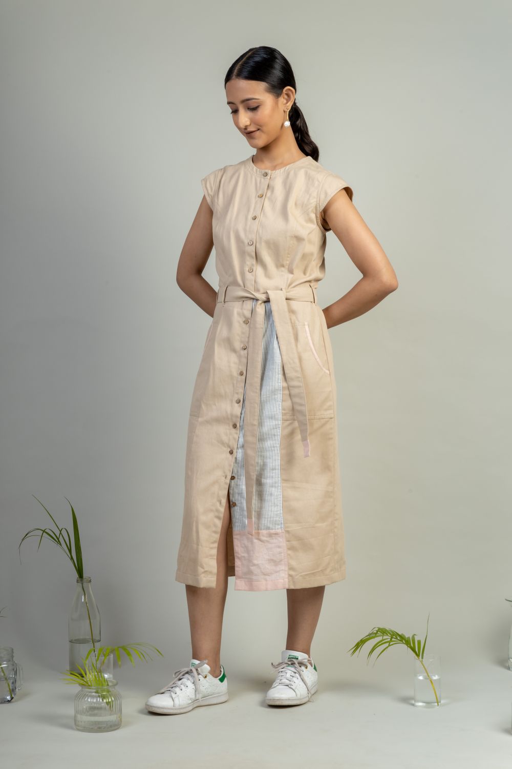 Janet Beige dress