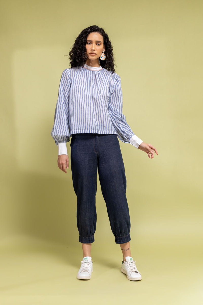Pearl Striped top