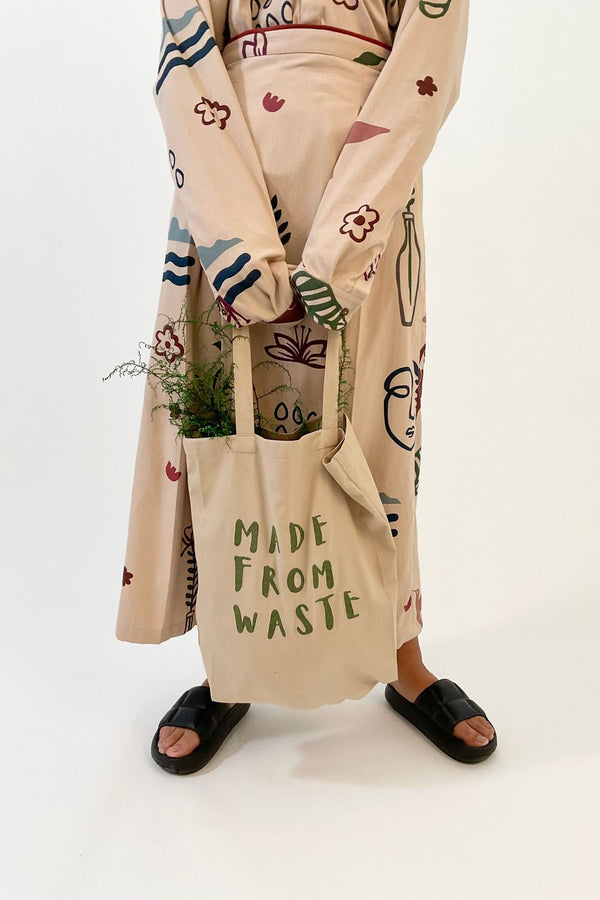 Made from Waste' Tote Bag