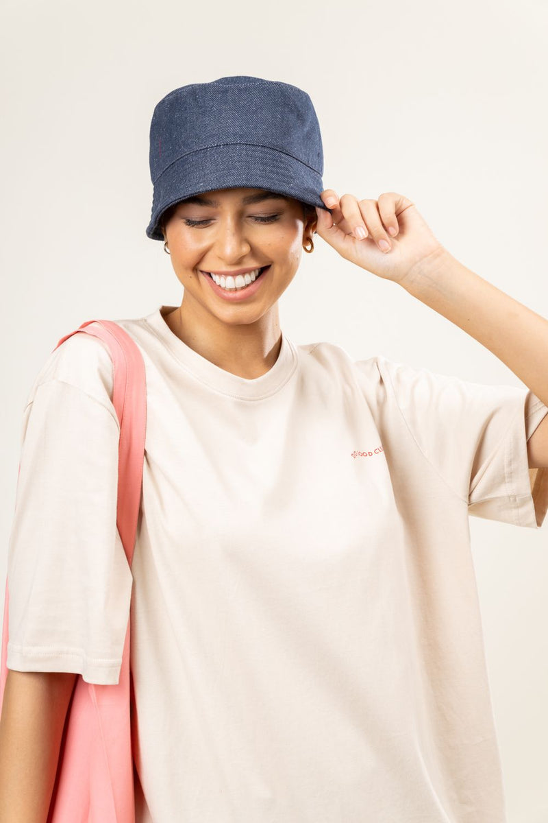 Recycled Denim Hat