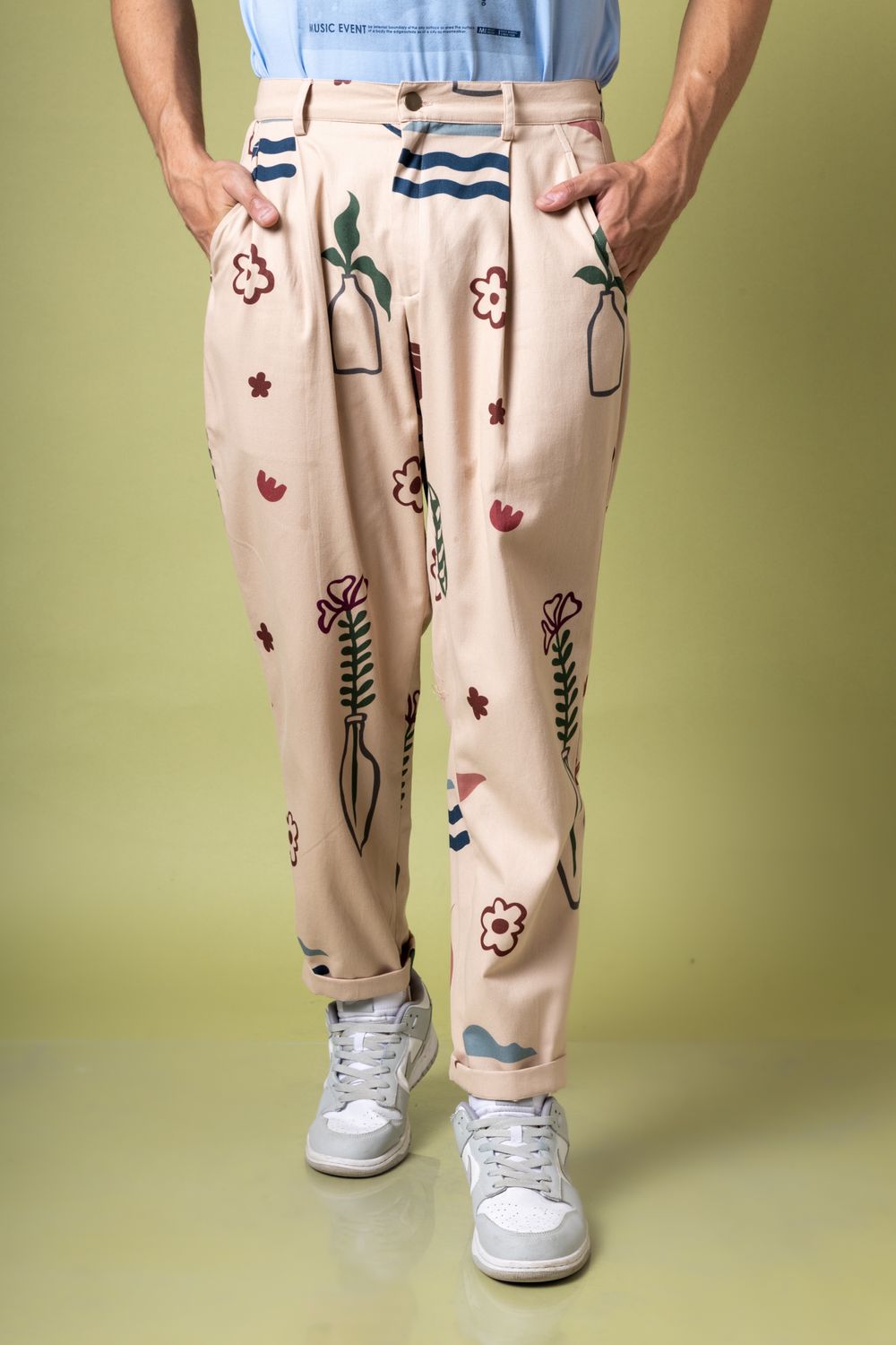 Beige Darius Pants