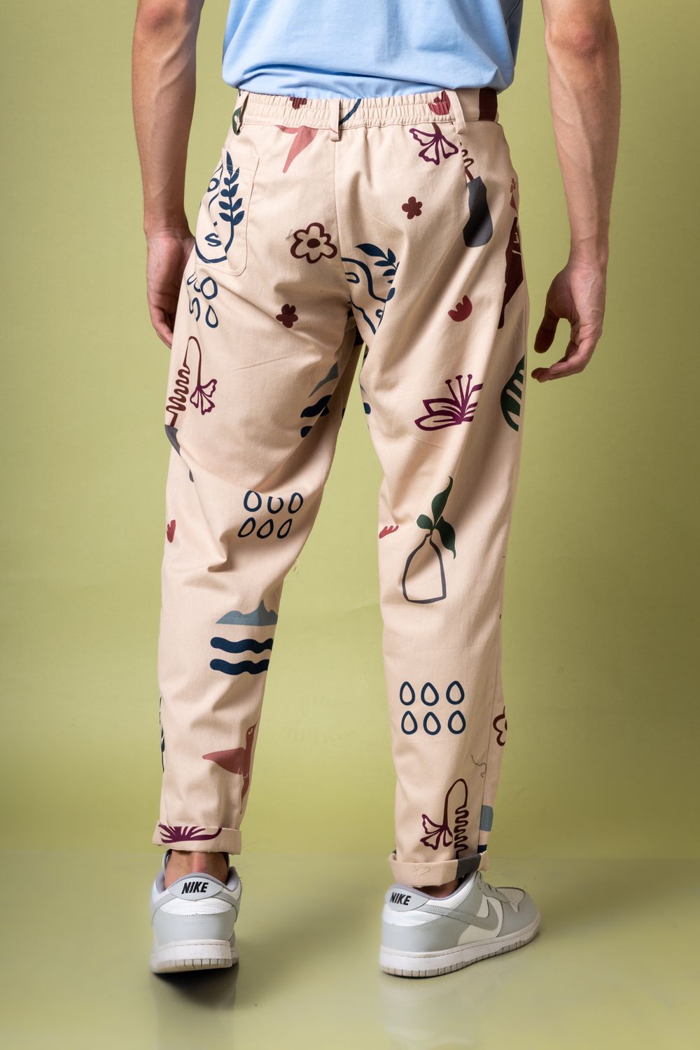 Beige Darius Pants