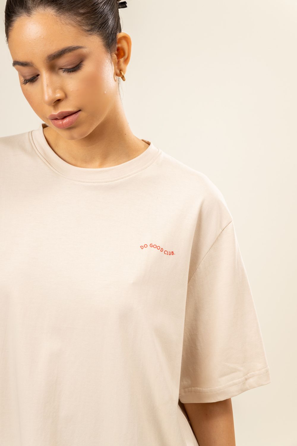 Jamie Beige T-Shirt