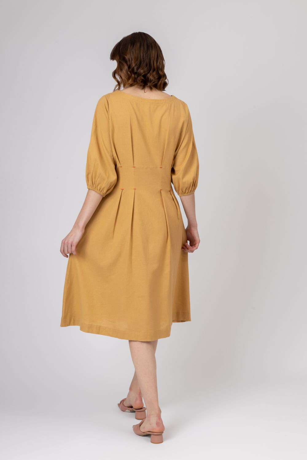 Celia Beige Dress