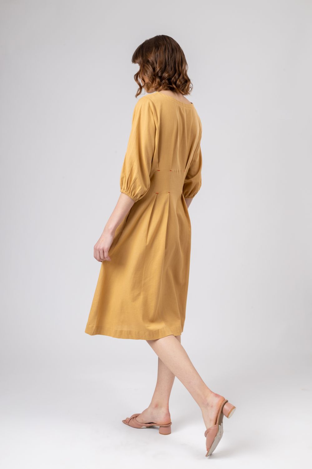 Celia Beige Dress