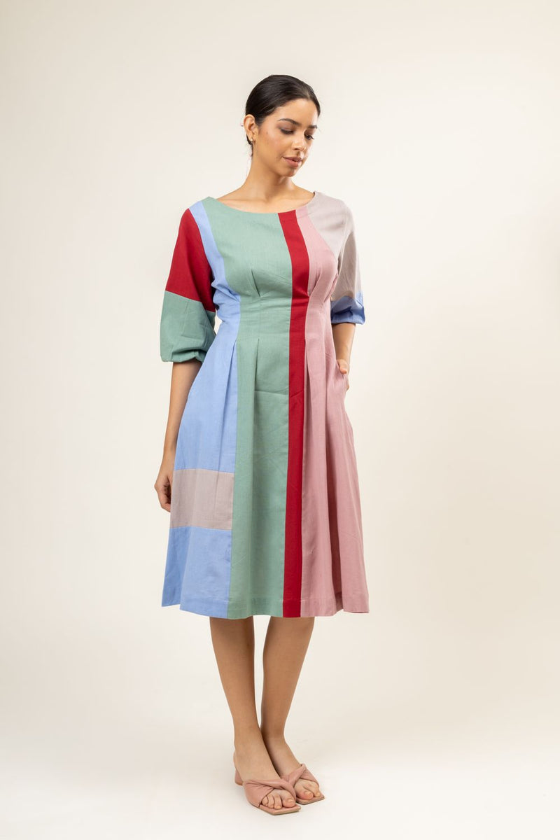 Celia Panelled Dress