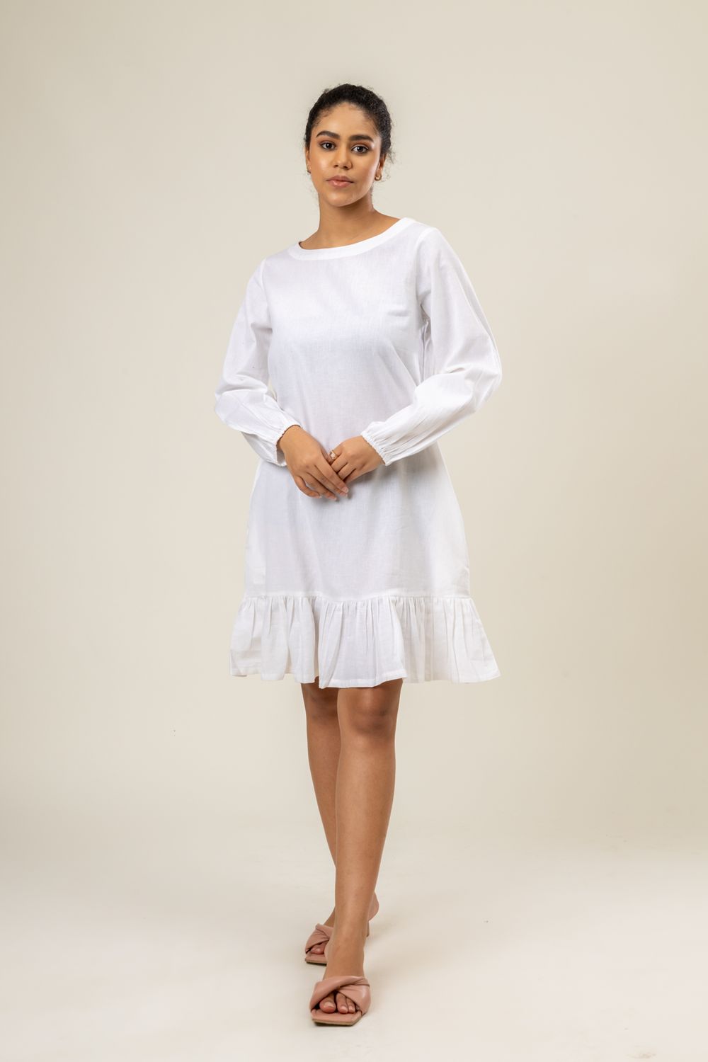 Eva White Dress