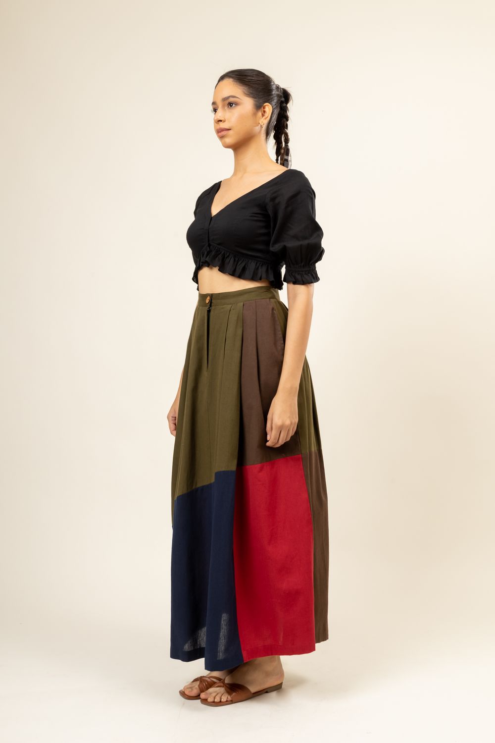 Irene Panelled Skirt