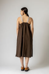 Iris brown dress