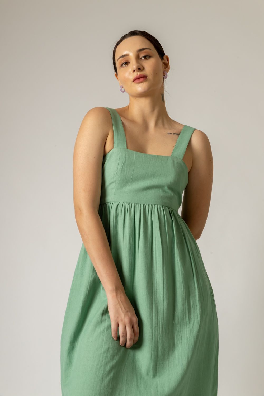 Clara Green Dress