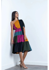 Arana Panelled Dress